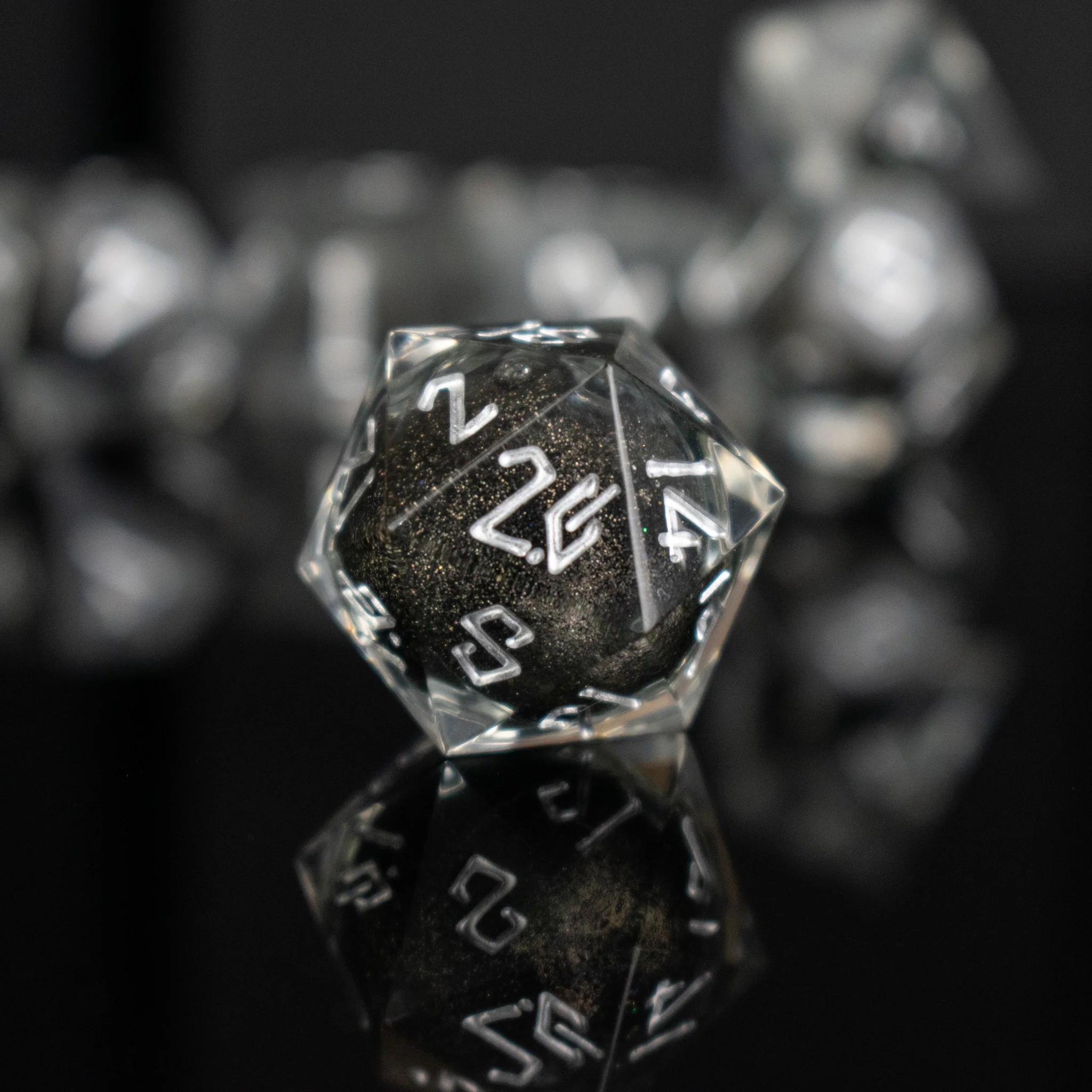 Ashes of My Enemies Liquid Core Dice Set - Image 3