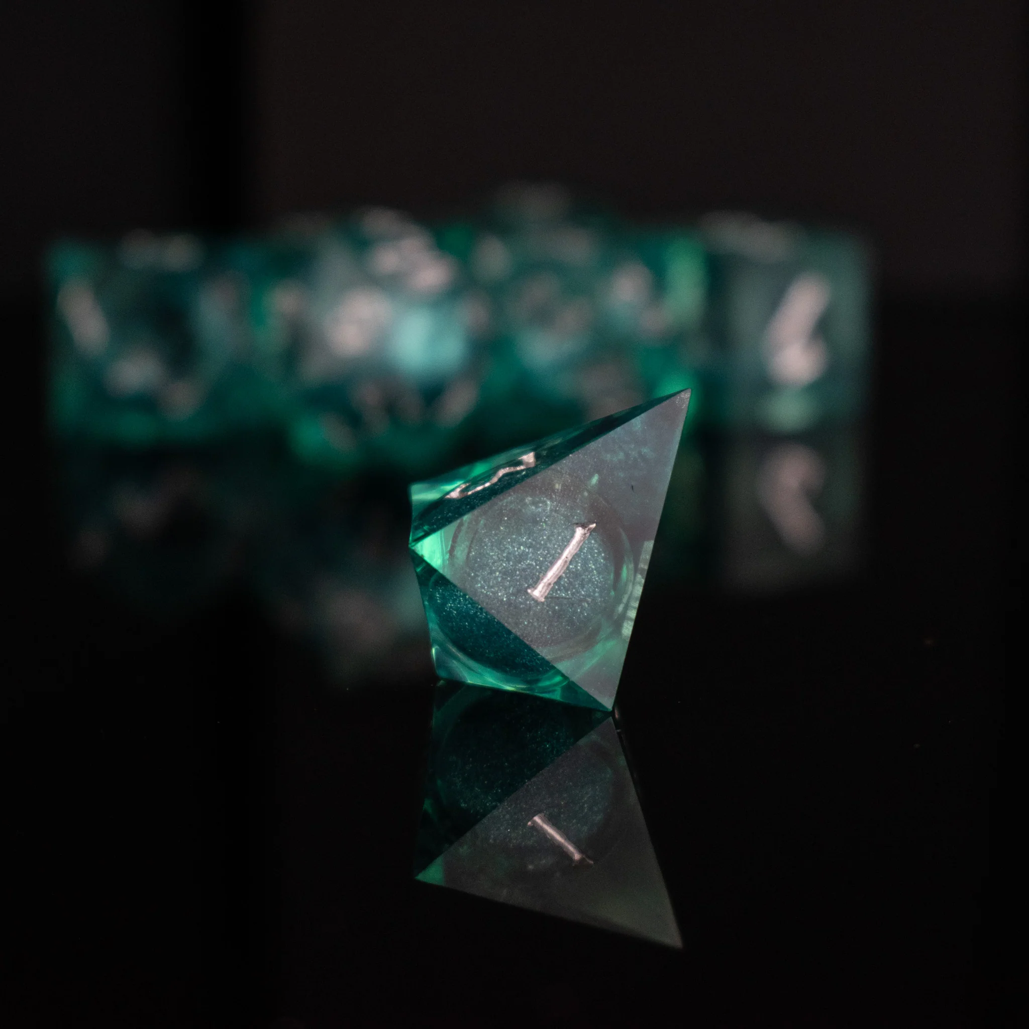 Forbidden Lake Liquid Core Dice Set - Image 4