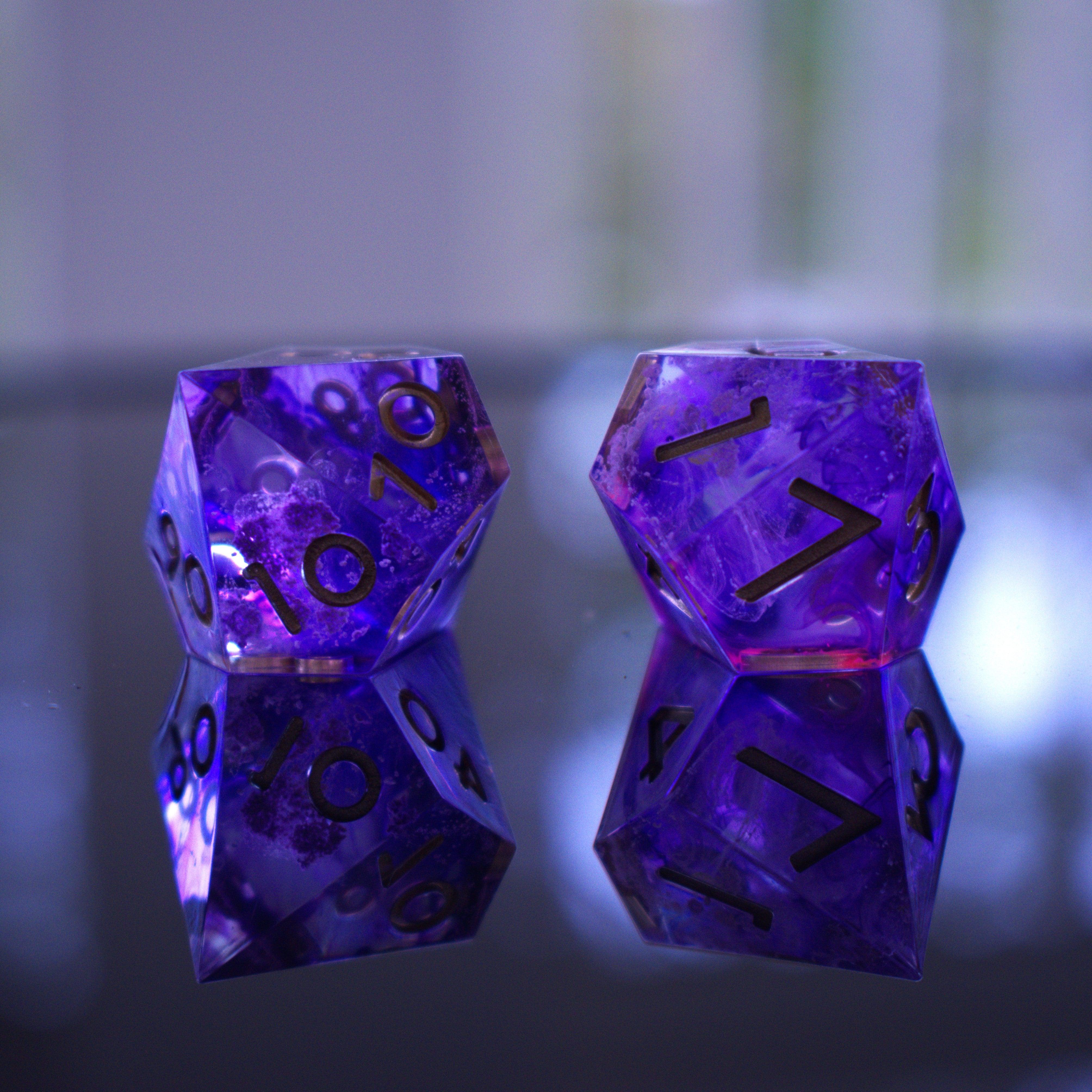 Mage Hand Sharp-Edged Resin Dice Set - Image 3
