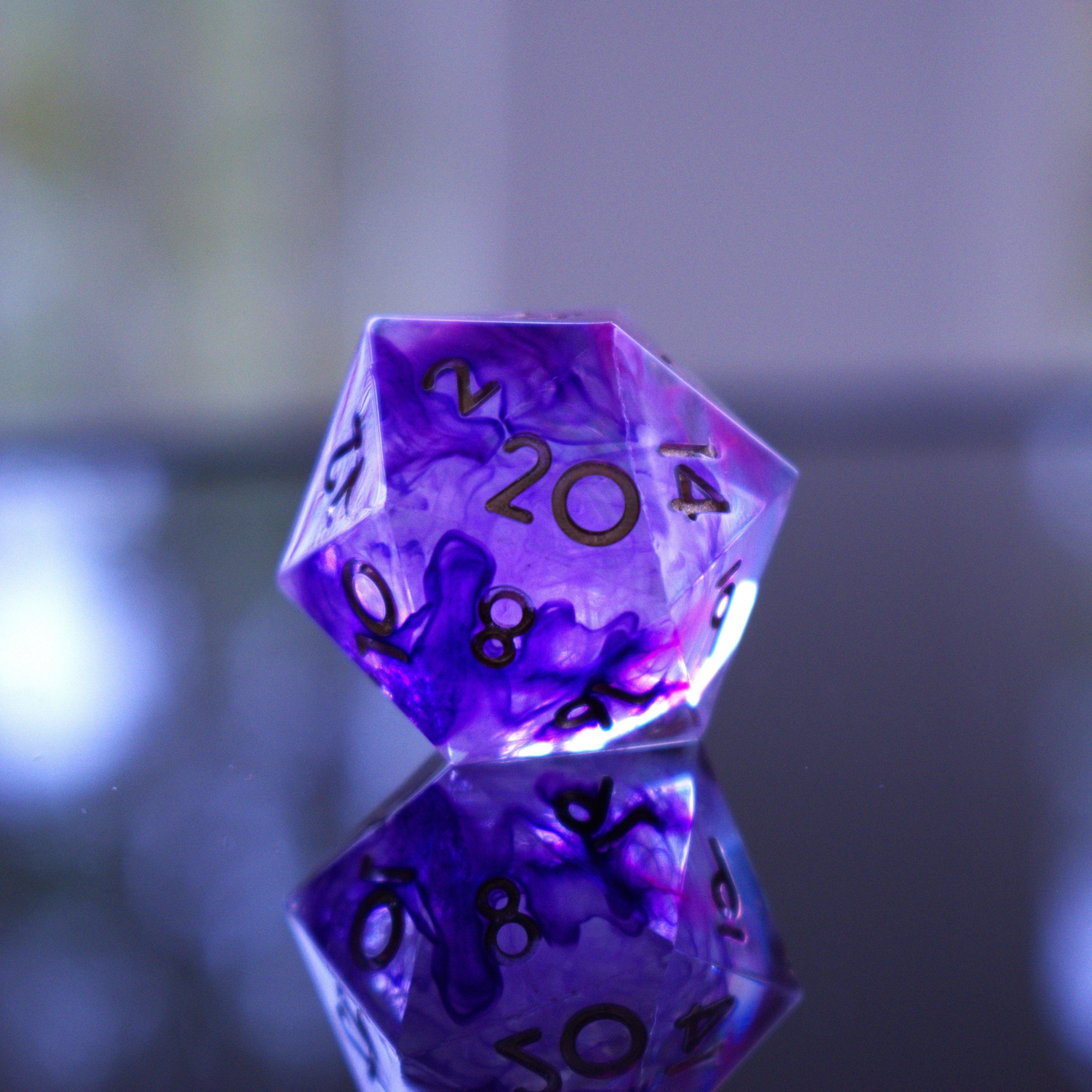 Mage Hand Sharp-Edged Resin Dice Set - Image 4