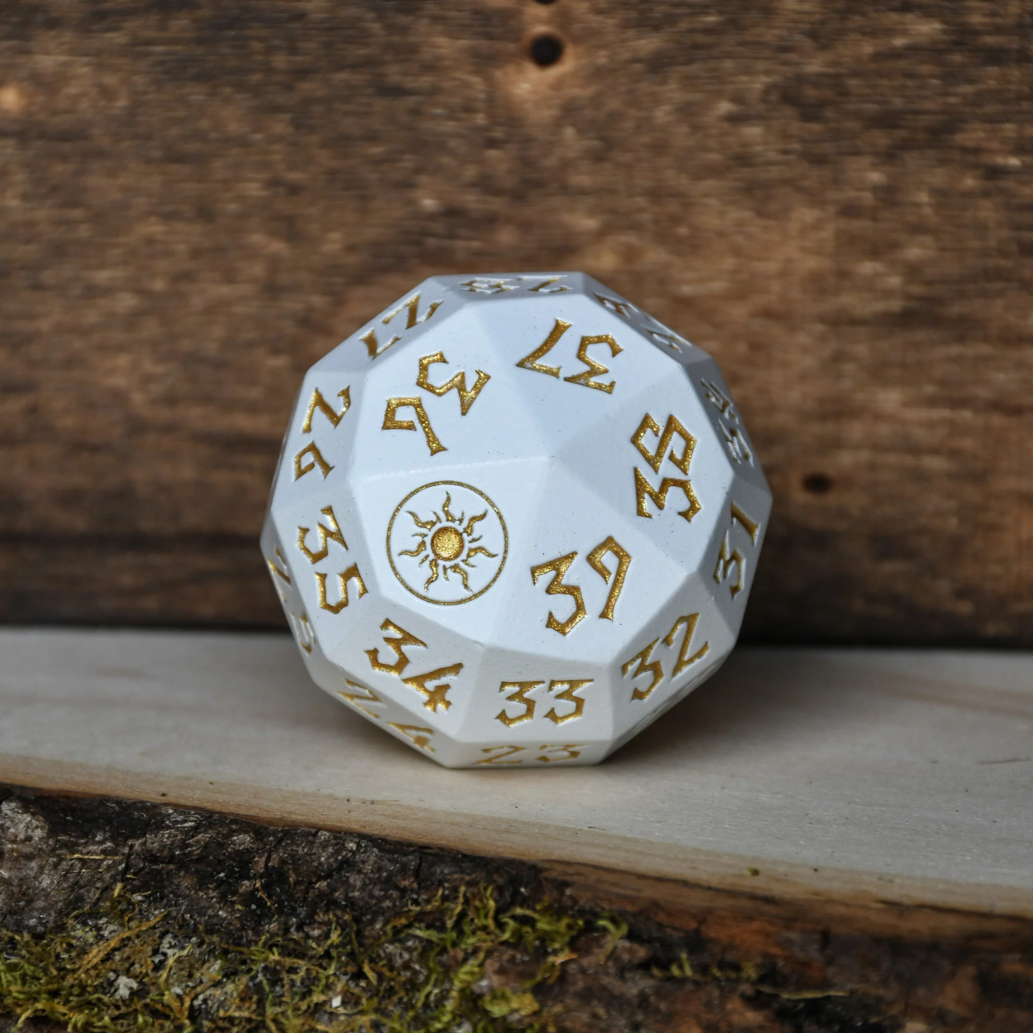 Plains Mana Spindown Metal D40 - Image 3