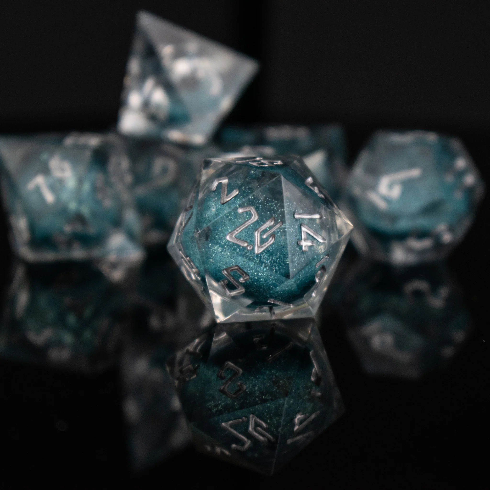 Silent Waters Liquid Core Dice Set - Image 3